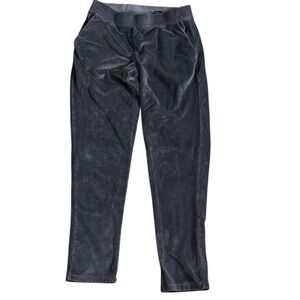 House of Harlow 1960 Velour Jogger Pants - Charcoal Gray
